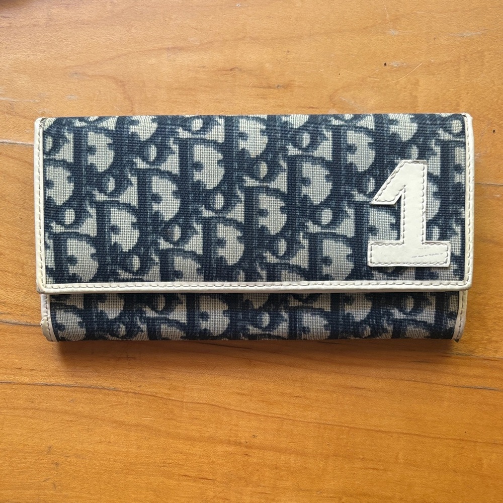 Dior Trotter Blue Wallet